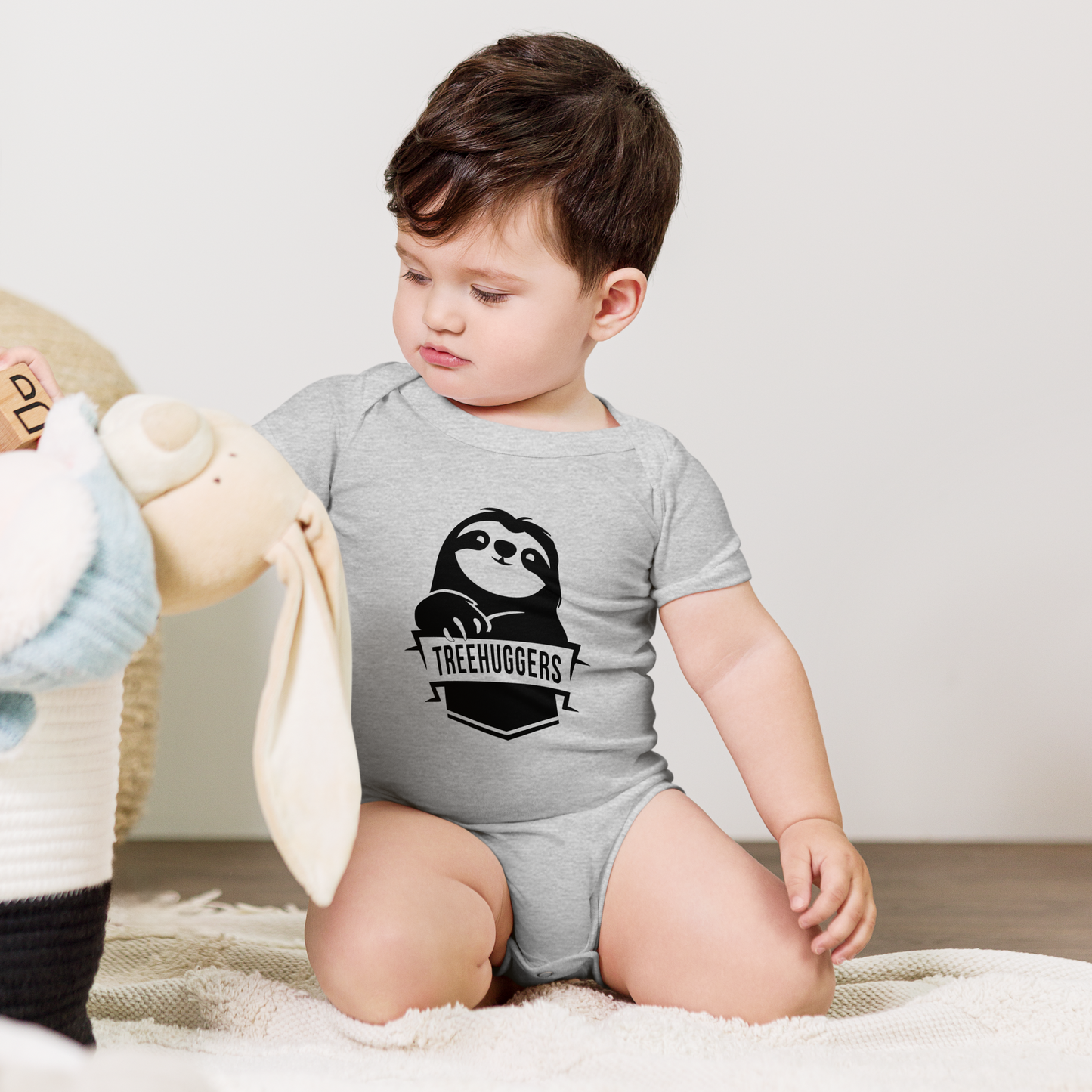 Treehugger Baby short sleeve one piece