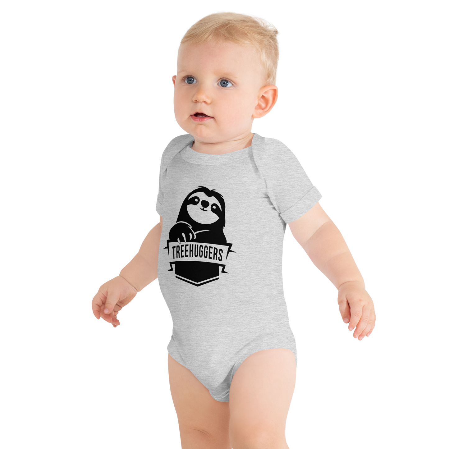 Treehugger Baby short sleeve one piece
