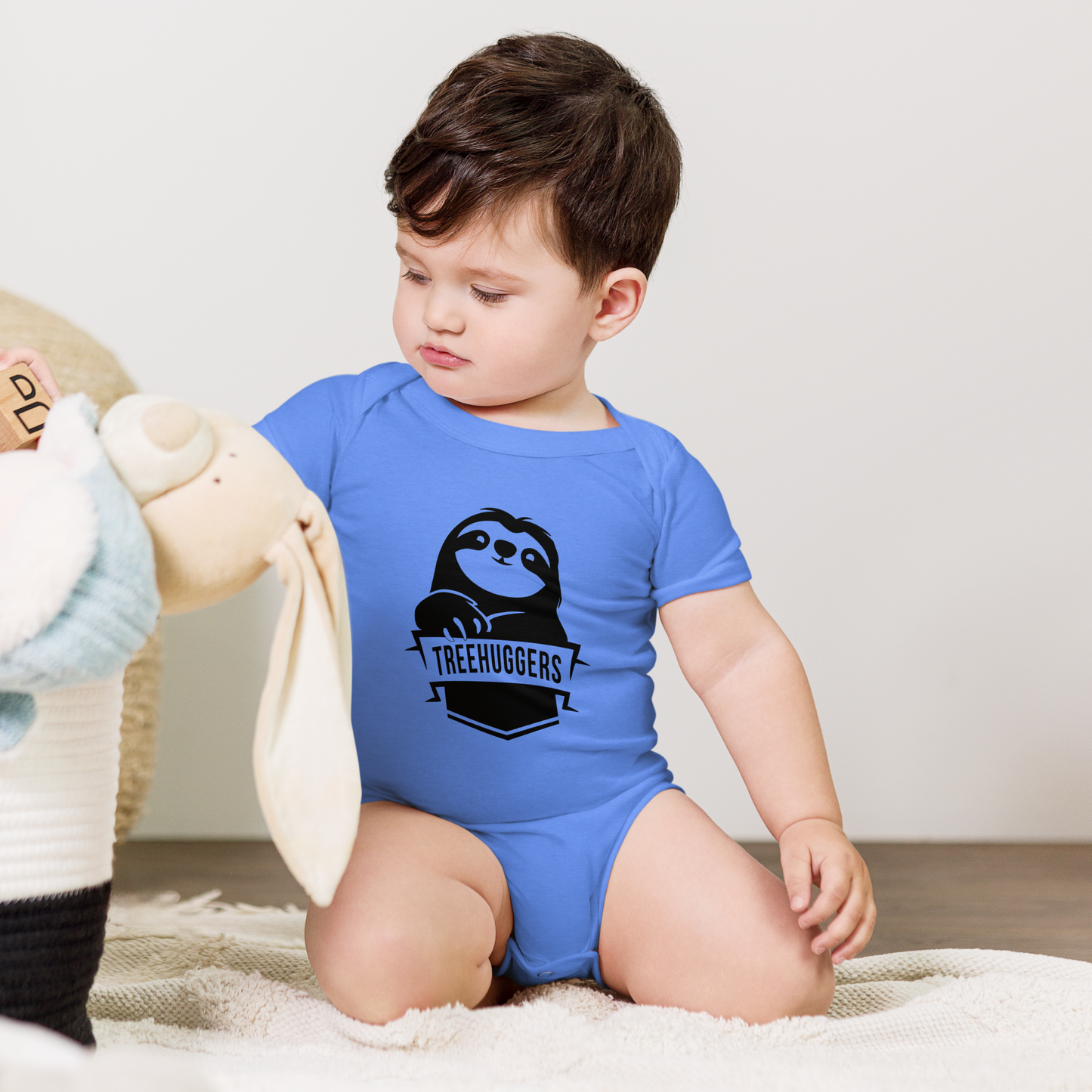 Treehugger Baby short sleeve one piece