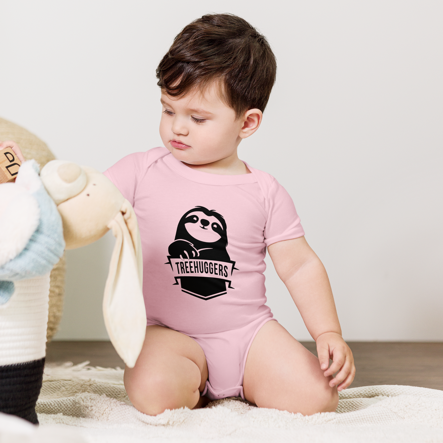 Treehugger Baby short sleeve one piece