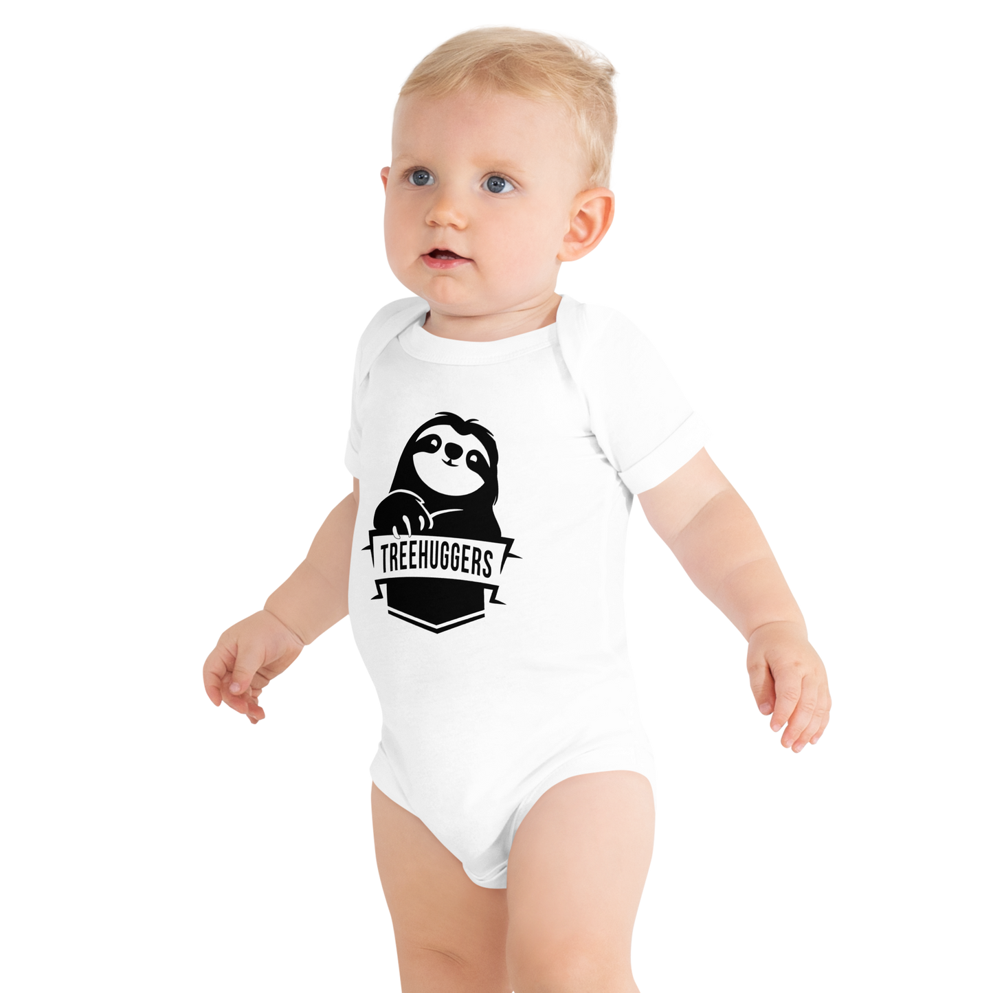 Treehugger Baby short sleeve one piece