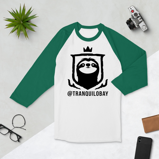 3/4 sleeve raglan shirt