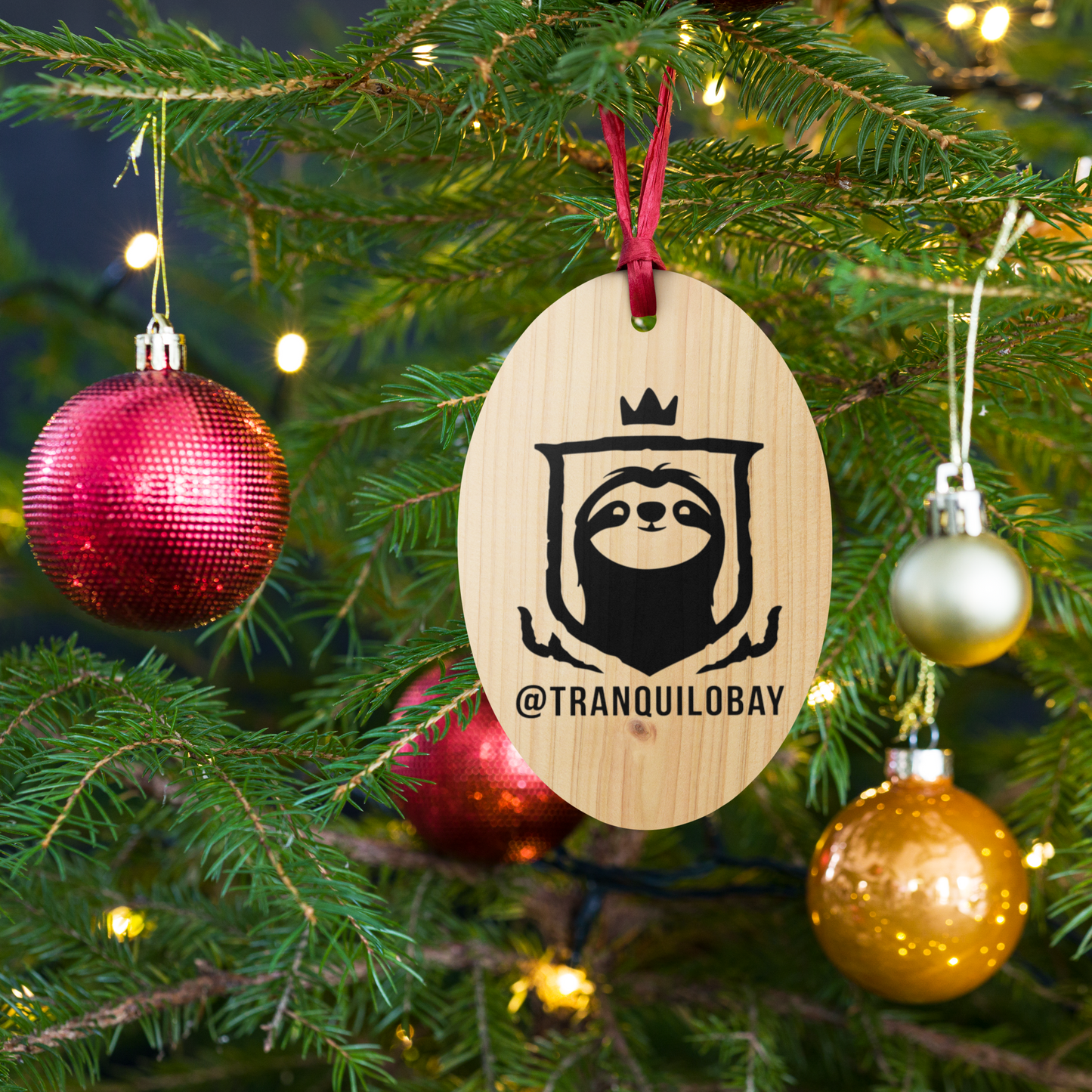 Wooden ornaments